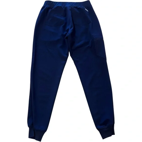 FIGS THE SET Navy Scrubs Casma Three-Pocket Top & Zamora Jogger Pants 📐S - Picture 6 of 15